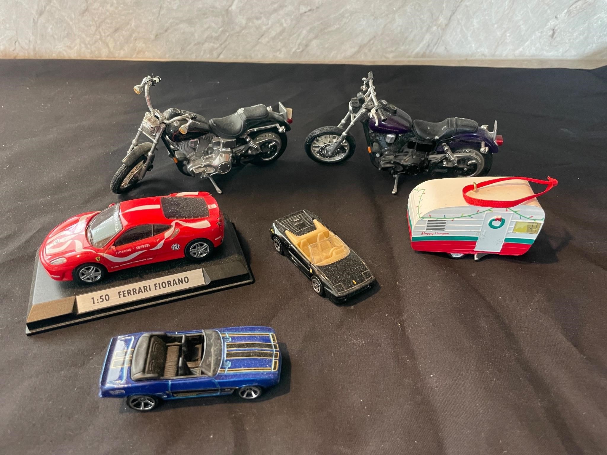 Small model cars & bikes