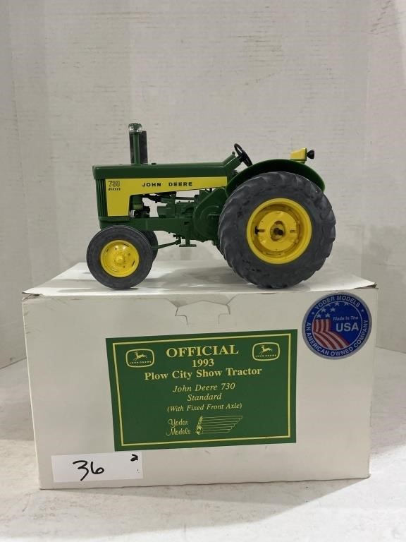 1993 John Deere 730 Diesel Tractor Model