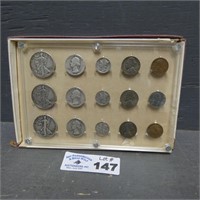 1942, 1943 & 1944 Silver Coin Sets