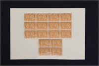 Canada stamp #51 Mint LH/NH F/VF Blocks CV $1150+