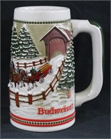 Budweiser Holiday Stein