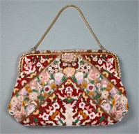 Very Fine Lester Bags Beaded Evening Purse
