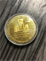 70 Years Israel Redemption Temple Coin Trump Gold