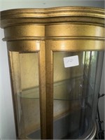 CURVED GLASS CABINET