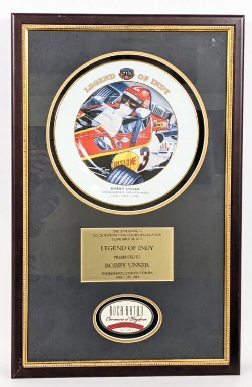 Bobby Unser Boca Raton Concours d’Elegance Award