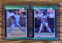 1989 Edgar Martinez & Randy Johnson Rookie Cards