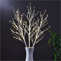 Lightshare 41IN Birch Branches with 300 LEDs