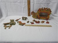 Early Cardboard Circus Toy (Some Damage)