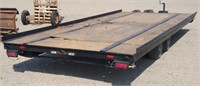 18' Flat Bed Utility Trailer
