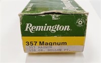 REMINGTON 357 MAGNUM 1 FULL BOX OF 50