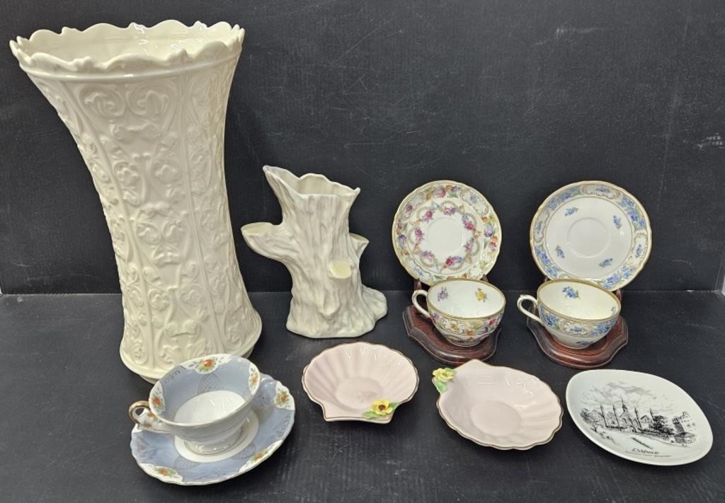 Fine Porcelain Lot; Bavaria;  Lenox & Belleek