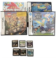 Nintendo DS Cartridges and Empty Cases