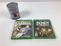 2 jeux Xbox One: Bendy et Arslan