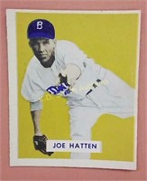Joe Hatten Baseball Card
