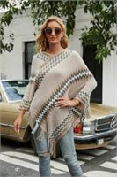 Pullover Knit Cape for Women