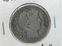 1909S Barber Half Dollar
