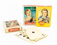 Coca Cola Airplane Spotter + Playing Cards