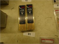 2- 100 ROUND BOXES 22LR SHELLS