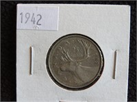 1942  25 CENTS