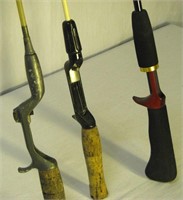 3 Fishing Rods Incl Quantum, Great Lakes
