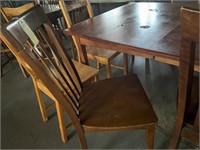 ASSORTED WOOD CHAIRS