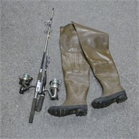 Fishing Rods & Waders