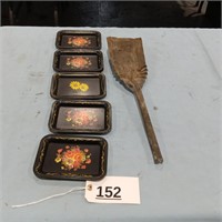 Small Decorative Trays, Coal Shovel
