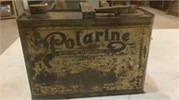 Vintage Polarine Motor Oil Can