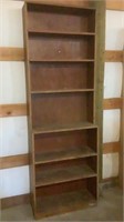 Tall Wood Bookshelf