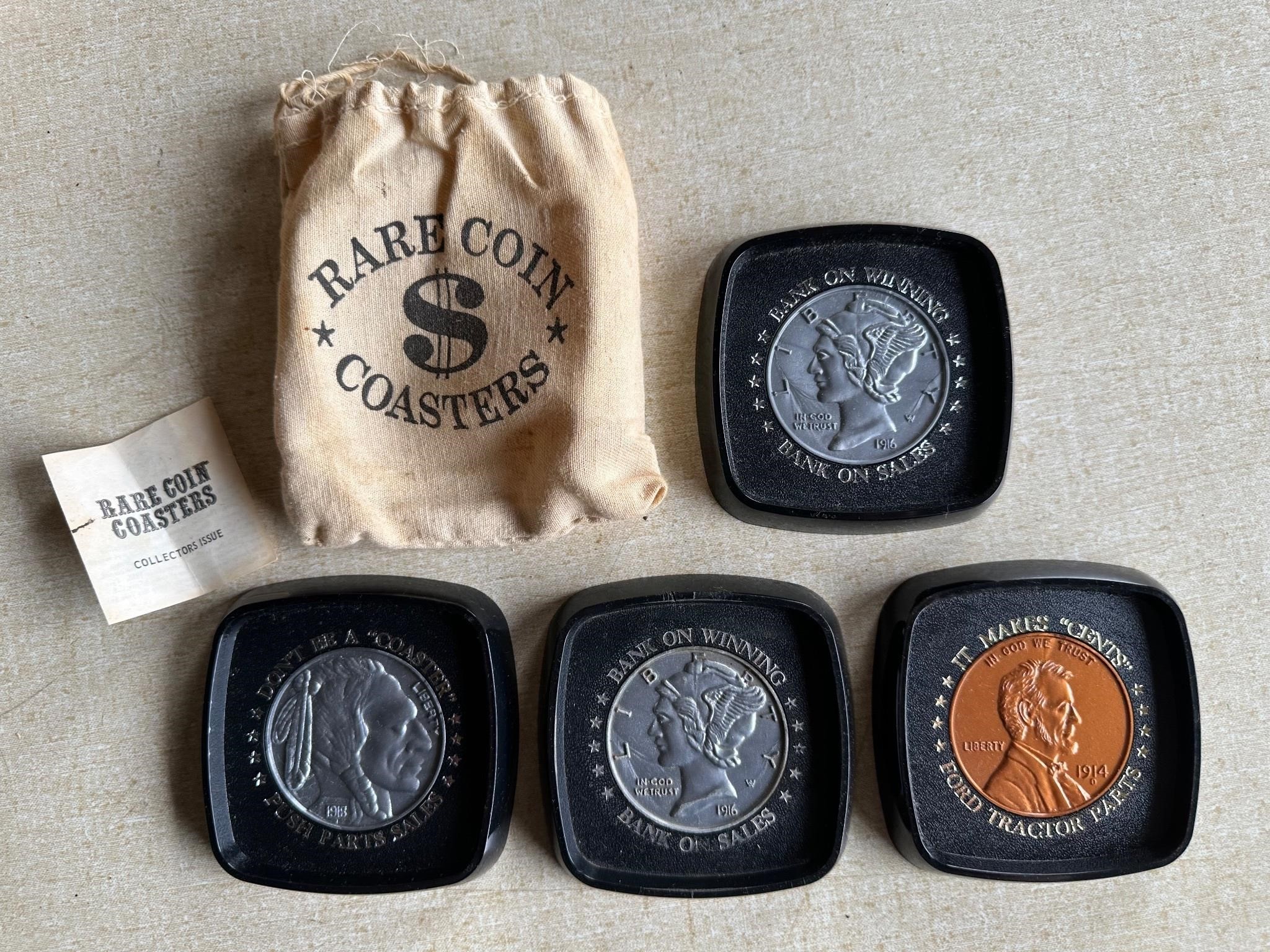 Rare Coins Coaster Lot