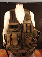 Tactical vest in camo