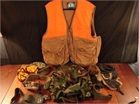 Lot of upland and deer hunting gear