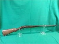 LC Smith double barrel hammered 12g shotgun. With