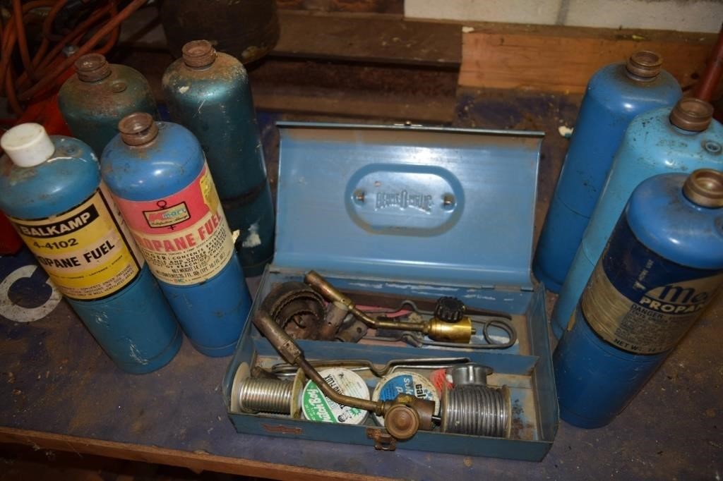 Soldering Set & Propane Bottles