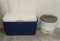 Coleman Cooler & Igloo Water Cooler