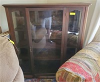 EARLY GLASS DOOR CHINA CABINET