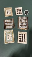 Antique Buttons on their original cardbacks