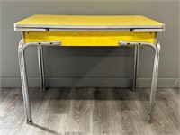 MCM Chrome and Formica Kitchen Table