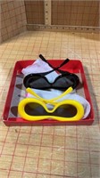 Two pair sunglasses