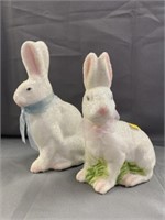 (2) Contemporary Composition Rabbits