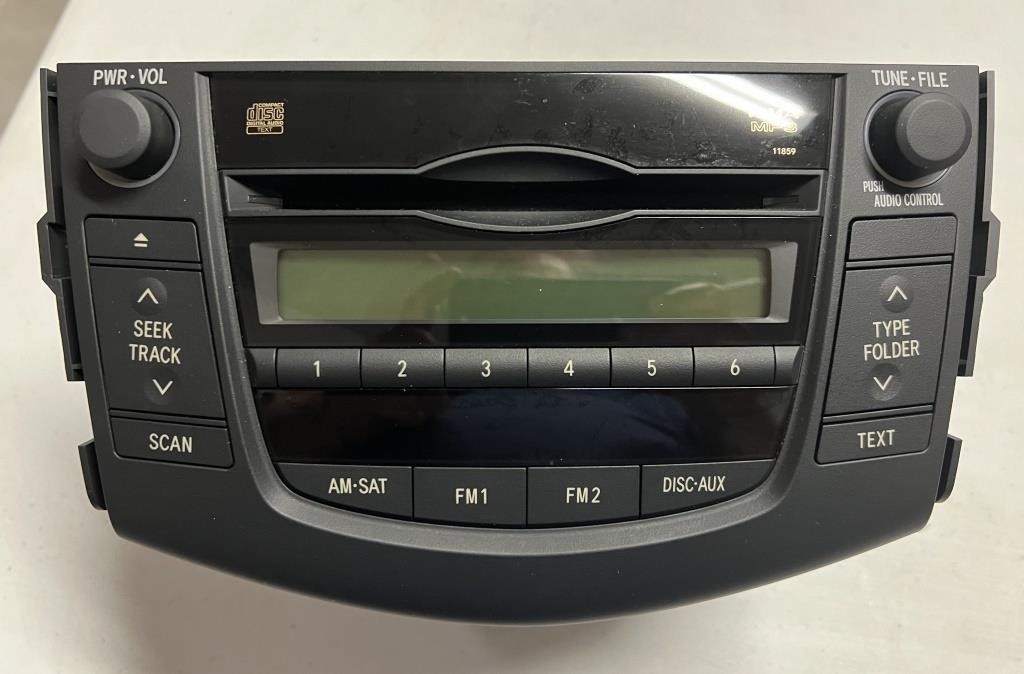 06-2010 Toyota RAV4 Factory Radio CD not working
