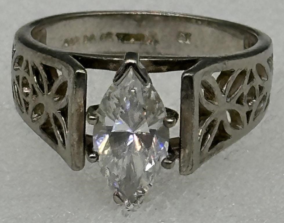 .925 Silver Ring with CZ