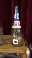 NEPTUNE Tin Top on Pint Oil Bottle
