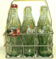 WIRE SIX PACK BOTTLE CARRIER WITH