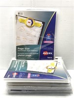 10 Packs of Avery Sheet Protectors - NEW $140