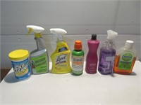 JOB LOT HOUSEHOLD CLEANING SUPPLY, ETC-SOME USED