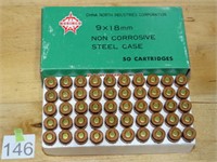 9x18mm Norinco Rnds 50ct
