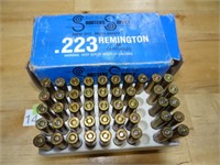 Mixed 223/ 5.56 Rnds 36ct w/ 10ct Fired Brass