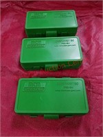 Three case guard ammo cases for 9 mm and other