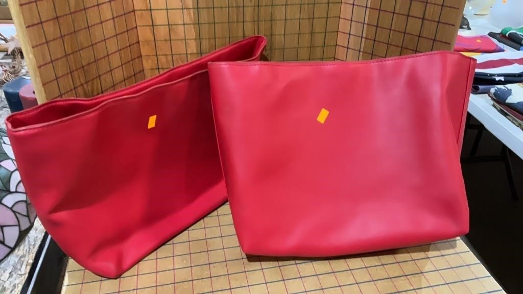 Red purses